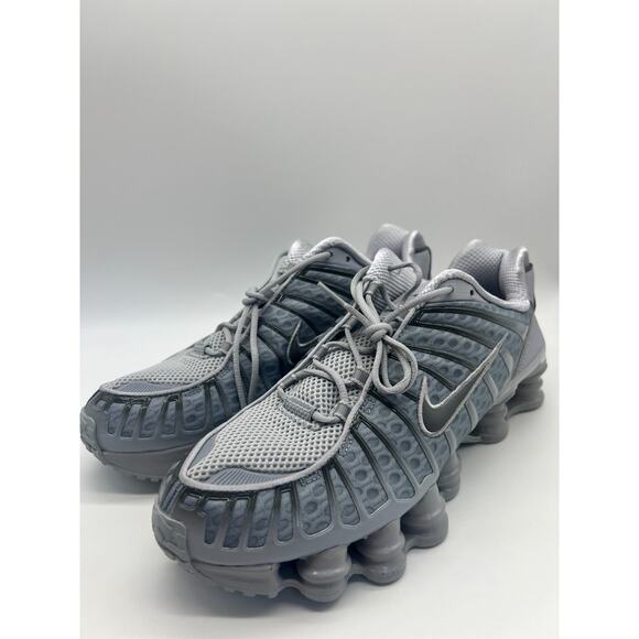 Nike Shox TL Men\'s Size 10.5 Wolf Grey Iron Grey Running Shoes AV3595-015 main image 14